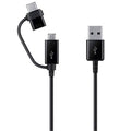 2-in-1 Type C Micro USB Cable by DailySale