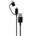 2-in-1 Type C Micro USB Cable by DailySale