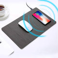 2-in-1 Wireless Charger Mouse Pad - Black by DailySale
