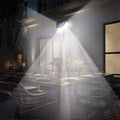 2-Pack: 100-LED Solar Powered Motion Sensor Lights With 270° Wide Angle by DailySale