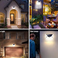 2-Pack: 100-LED Solar Powered Motion Sensor Lights With 270° Wide Angle by DailySale