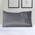 2-Pack: 100% Silk Pillow Cover with Trim by DailySale