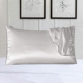 2-Pack: 100% Silk Pillow Cover with Trim by DailySale