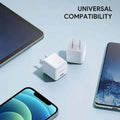 2-Pack: 20W iPhone Fast Charger Type C Wall Charging Adapter by DailySale
