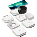 2-Pack: 3-in-1 Travel Charging Station for AirPods, Apple Watch and iPhone by DailySale
