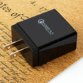 2-Pack: 3 Port LED Fast Quick Charge QC 3.0 USB Hub Display Wall Charger Adapter US Plug by DailySale