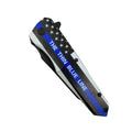 2-Pack: 3" Thin Blue Line Knife With ABS Handle by DailySale