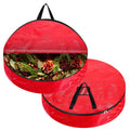 2-Pack: 30" Christmas Wreath Storage Bag 88L by DailySale