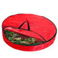 2-Pack: 30" Christmas Wreath Storage Bag 88L by DailySale