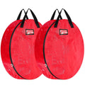 2-Pack: 30" Christmas Wreath Storage Bag 88L by DailySale