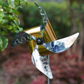 2-Pack: 32LED Outdoor Solar Ground Light Garden Lawn Waterproof Windmill Lamp by DailySale