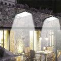 2-Pack: 36 LED Solar Powered Motion Sensor Wall Lamp by DailySale