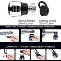2-Pack: 360 Degree Swivel Faucet Aerator Deluxe Water Saving Faucet Sprayer by DailySale