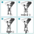 2-Pack: 360° Rotation Swing Hanger Brackets Set by DailySale