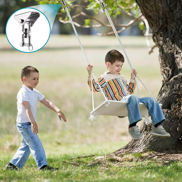 2-Pack: 360° Rotation Swing Hanger Brackets Set by DailySale