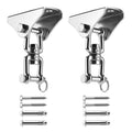 2-Pack: 360° Rotation Swing Hanger Brackets Set by DailySale