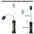 2-Pack: 360º Gooseneck LED Magnetic Base Lamp by DailySale