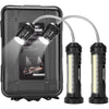 2-Pack: 360º Gooseneck LED Magnetic Base Lamp