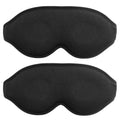2-Pack: 3D Contoured Cup Light Blockout Sleeping Mask by DailySale