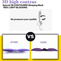 2-Pack: 3D Eye mask for Sleeping by DailySale