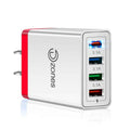 2-Pack: 4 Port High-Speed Wall Charger by DailySale