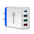 2-Pack: 4 Port High-Speed Wall Charger by DailySale
