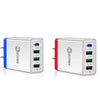 2-Pack: 4 Port High-Speed Wall Charger