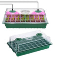 2-Pack: 40 Cell Seed Starting Tray Plant Grow Light with 4 Adjustable Brightness by DailySale