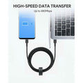 2-Pack: 6.6ft CB-CD28 USB C Cable USB C to USB C Cable by DailySale