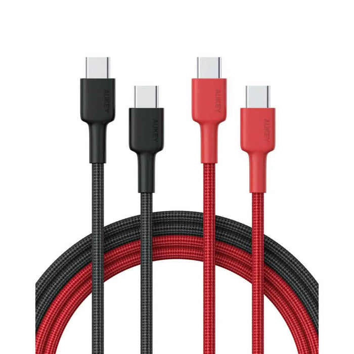 2-Pack: 6.6ft CB-CD28 USB C Cable USB C to USB C Cable by DailySale