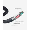 2-Pack: 6.6ft CB-CD28 USB C Cable USB C to USB C Cable by DailySale