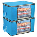 2-Pack: 90L Large Capacity Foldable Closet Organizer by DailySale
