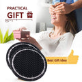2-Pack: Anti-Slip Crystal Rhinestone Car Coaster by DailySale