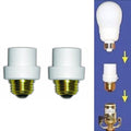 2-Pack: Automatic Lamp Sensors Dusk Dawn Security Light Bulb Socket by DailySale