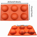 2-Pack: Baker Depot 6-Hole Silicone Mold by DailySale