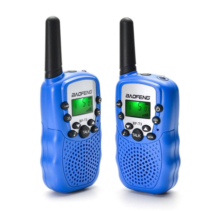 2-Pack: Baofeng Kids 2 Way Radio Walkie Talkies 22 Channel 3-5 Miles FRS/GMRS Toy by DailySale