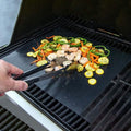 2-Pack: BBQ Reusable Non-Stick Heat-Resistant Grilling Mats by DailySale