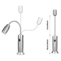 2-Pack: BBQ Grill LED Flashlight Goose Neck Outdoor Lamp by DailySale