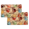 2-Pack: Bibb Home Anti Fatigue Foam Kitchen Mats by DailySale