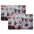 2-Pack: Bibb Home Anti Fatigue Foam Kitchen Mats by DailySale