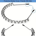 2-Pack: Black Wavy Metal Headband by DailySale