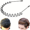 2-Pack: Black Wavy Metal Headband by DailySale