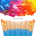 2-Pack: BOSOBO 10 Sizes Paint Brushes Set by DailySale