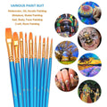 2-Pack: BOSOBO 10 Sizes Paint Brushes Set by DailySale