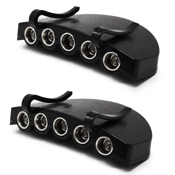 2-Pack: Bright Basics Clip-On LED Hat Lights by DailySale