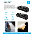 2-Pack: Bright Basics Clip-On LED Hat Lights by DailySale