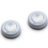 2-Pack: Bright Basics Ultra Thin Wireless LED Puck Lights