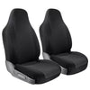 2-Pack: Car Seat Cover Protectors - Grip Control Non-Slip Poly Cloth