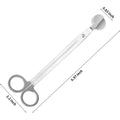 2-Pack: CHEFBEE Polished Stainless Steel Candle Wick Clipper by DailySale