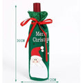 2-Pack: Christmas Decorations Red Wine Bag by DailySale